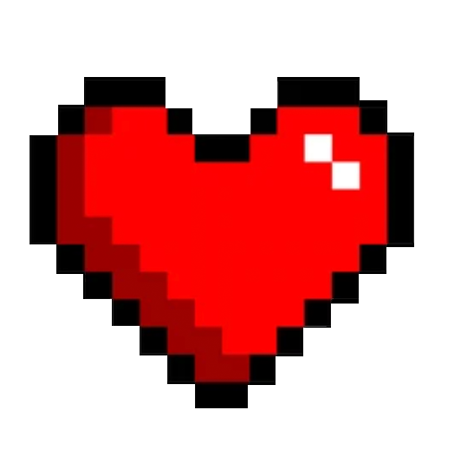 Pixel heart